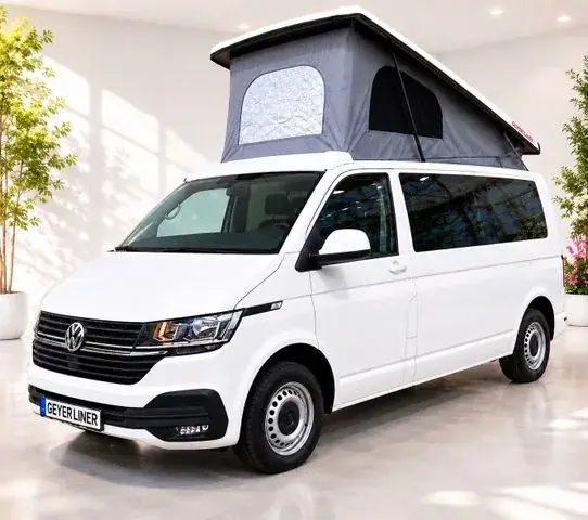 VW T6 California T6.1 LANG DSG CAMPER BEACH AUFSTELLDACH GARANTIE – VW T6 California